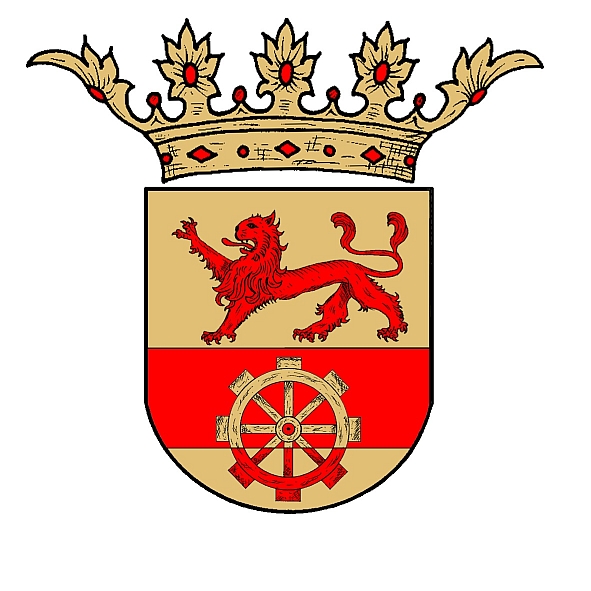 Linzgau-Schild mit Krone